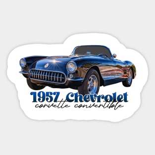 1957 Chevrolet Corvette Convertible Sticker